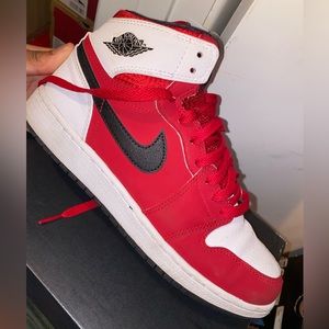 Black/Red Retro Air Jordan 1s